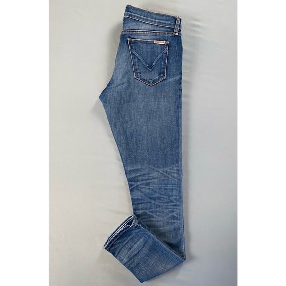 Hudson Riley Relaxed Straight Button Fly Lightweight Stretch Denim Jeans. 24 GUC - Picture 1 of 9